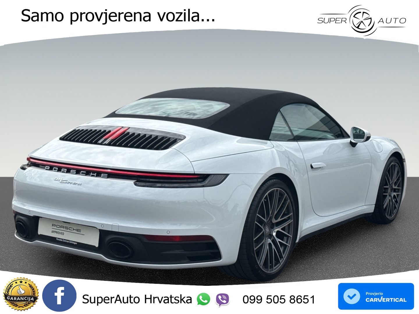 Porsche 911 Carrera Cabriolet 3.0 (385 KS) PDK LED+GR SJED+ACC
