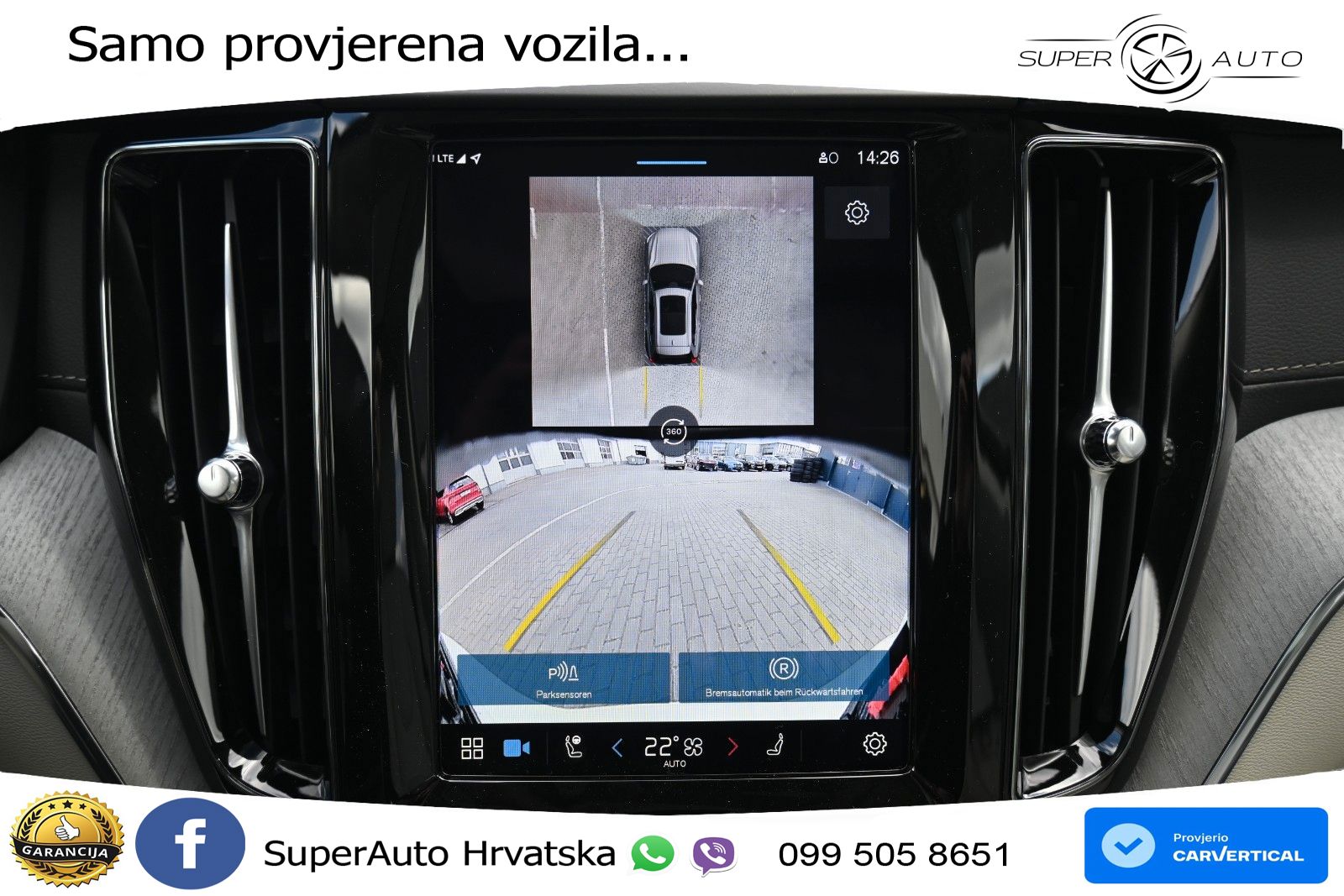 Volvo XC60 B5 Benzin AWD Geartronic ACC+HEAD+4xGR SJED+360+PANO
