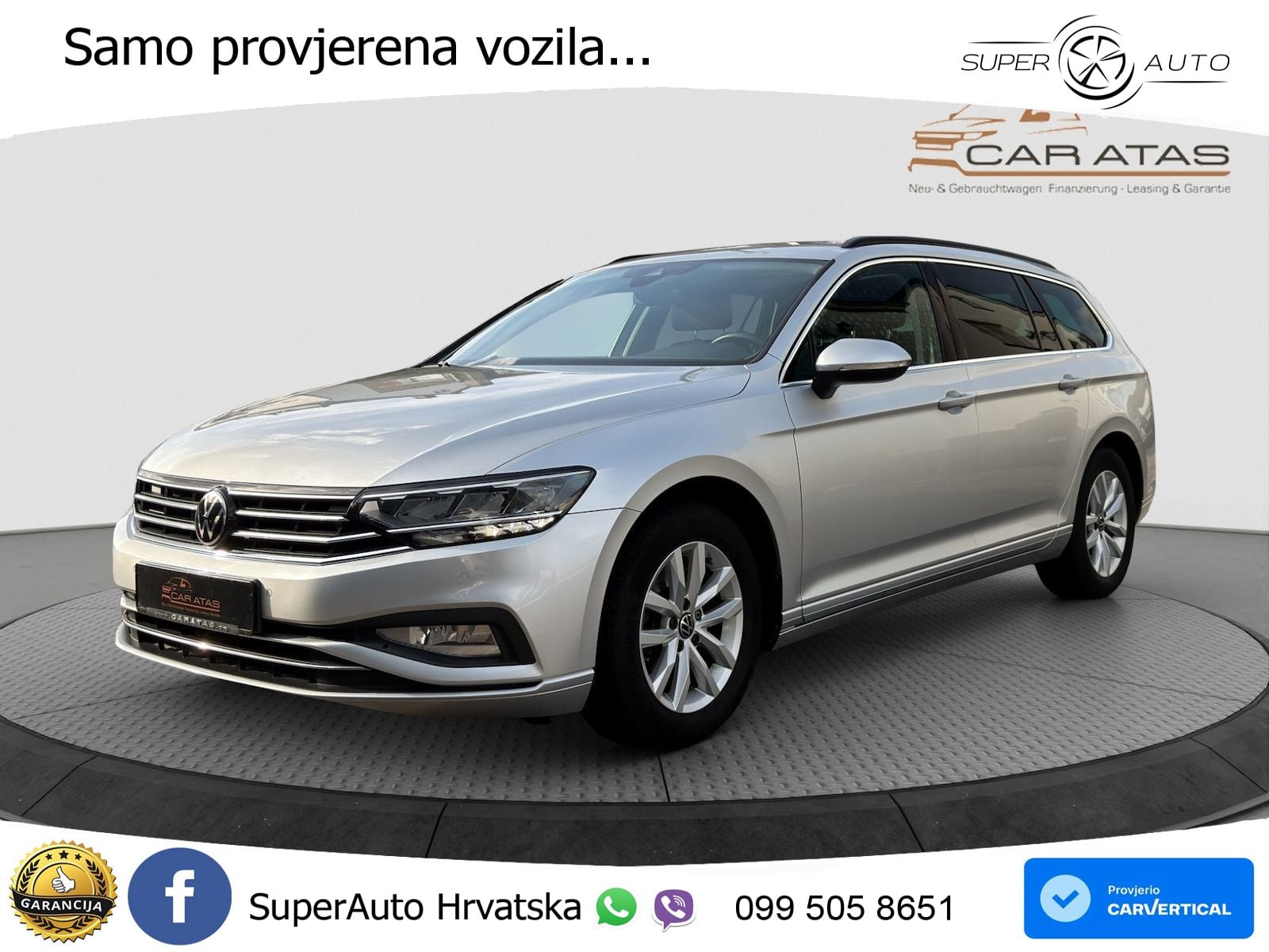 Volkswagen Passat Variant 2.0 TDI (150 KS) DSG Business LED+GR SJED+ACC