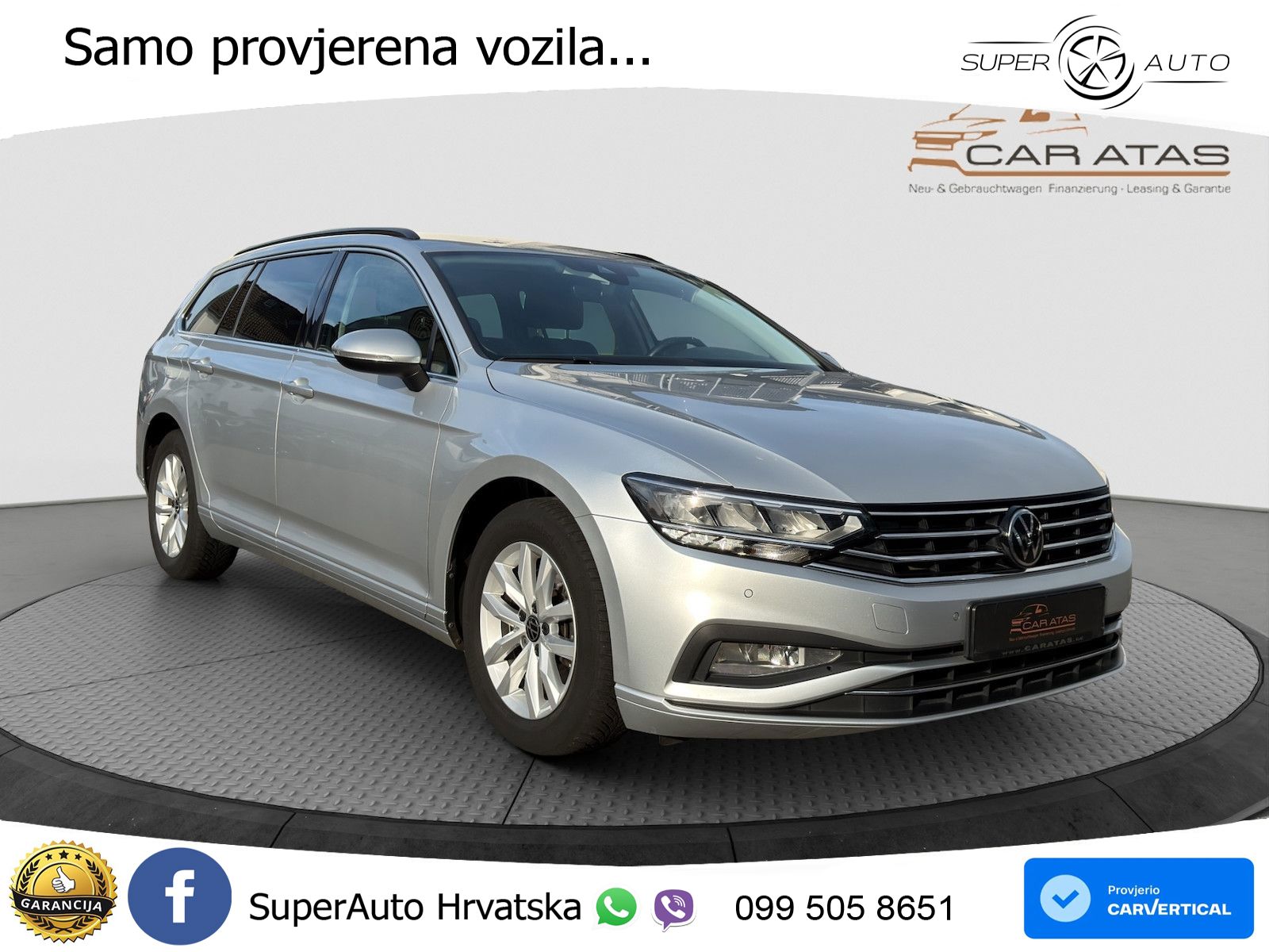 Volkswagen Passat Variant 2.0 TDI (150 KS) DSG Business LED+GR SJED+ACC