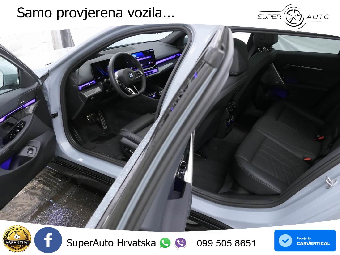 BMW 520d Touring (197 KS) Steptronic M Sport ZRAČNI+ACC+GR SJED+KAM+PANO