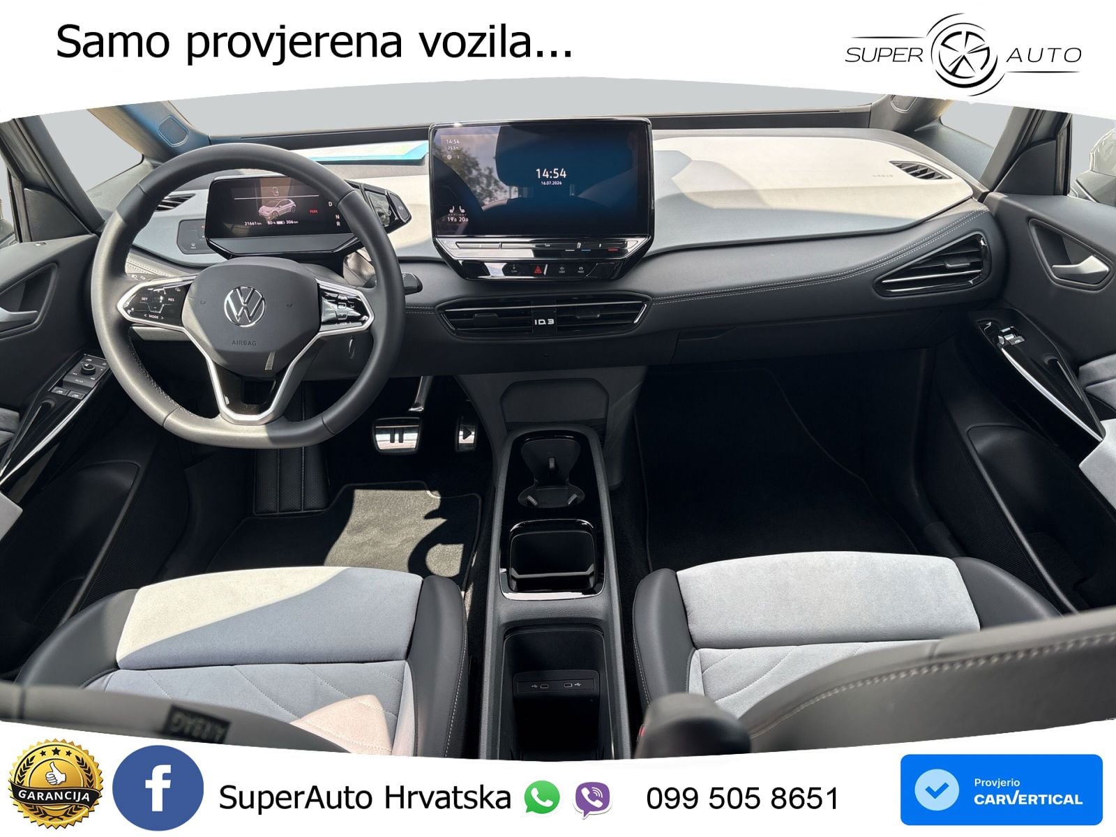 Volkswagen ID.3 Pro 62 kWh (204 KS) LED+GR SJED+ACC
