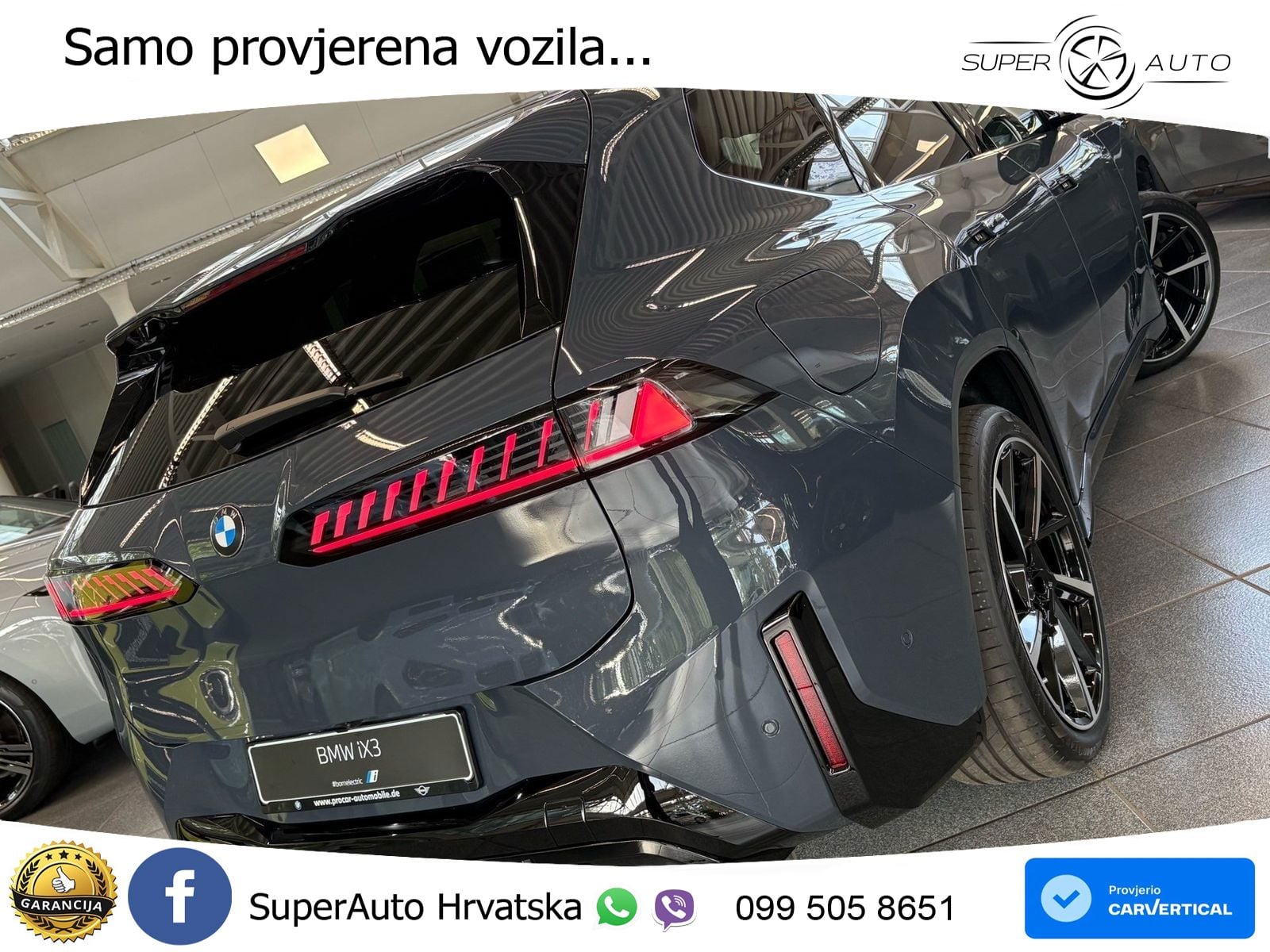 BMW iX3 40 82.6 kWh (320 KS)