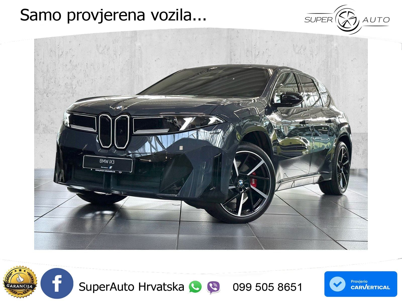 BMW iX3 40 82.6 kWh (320 KS)