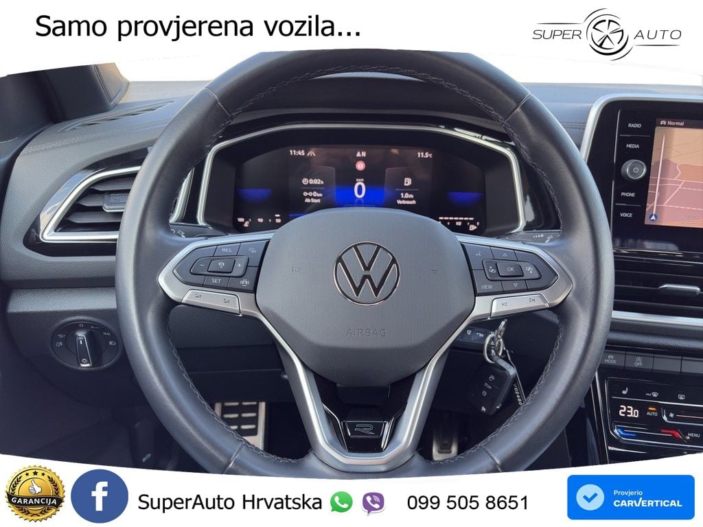 Volkswagen T-Roc 1.5 TSI (150 KS) R-Line LED+GR SJED+ACC