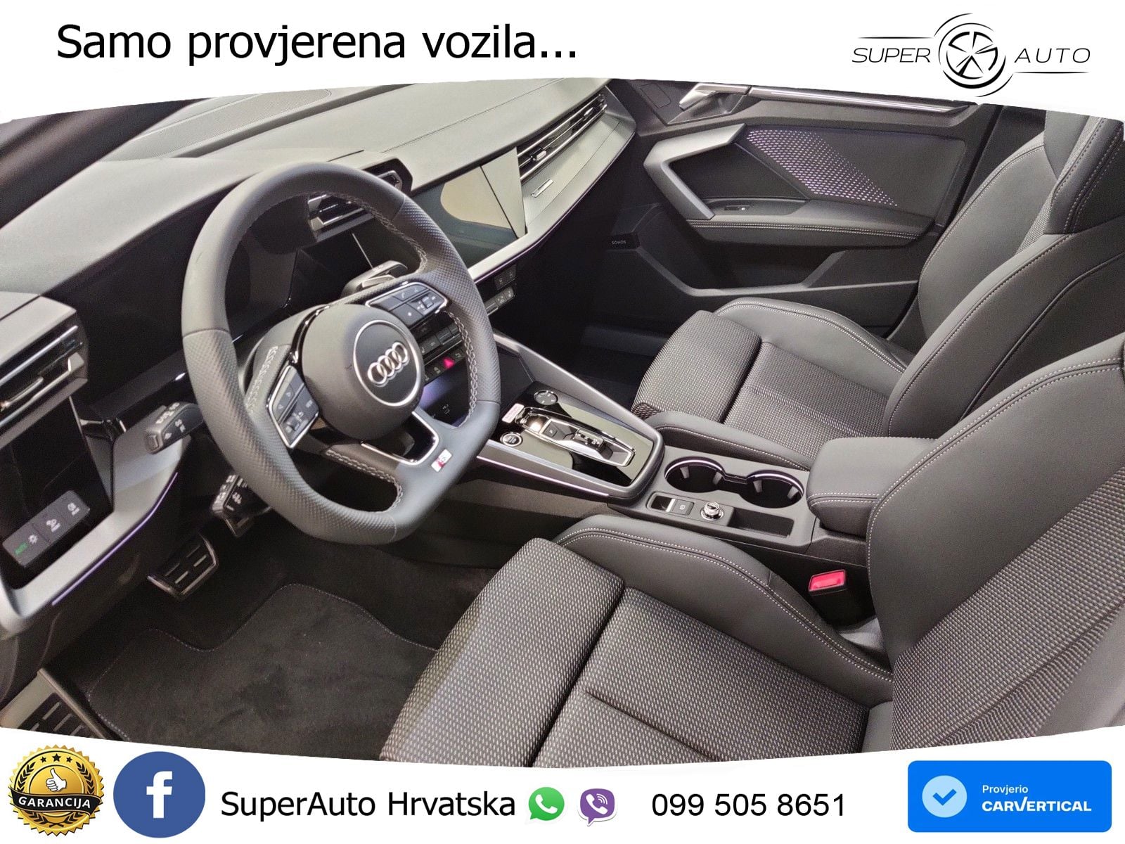 Audi A3 Limuzina 35 TFSI (150 KS) S tronic S line LED+GR SJED+ACC