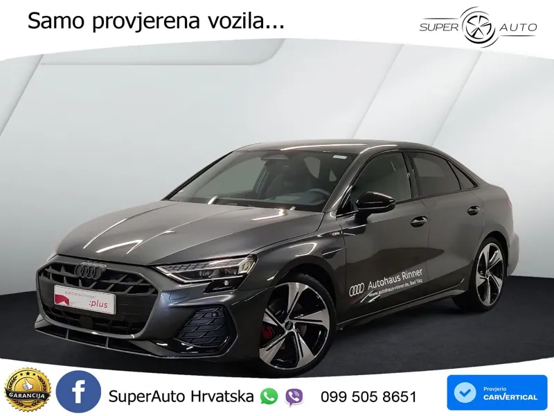 Audi A3 Limuzina 35 TFSI (150 KS) S tronic S line LED+GR SJED+ACC