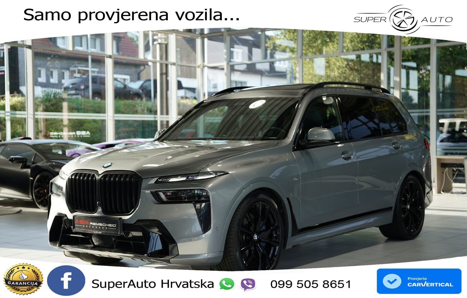 BMW X7 40d (352 KS) xDrive Steptronic M Sport LED+GR SJED+ACC