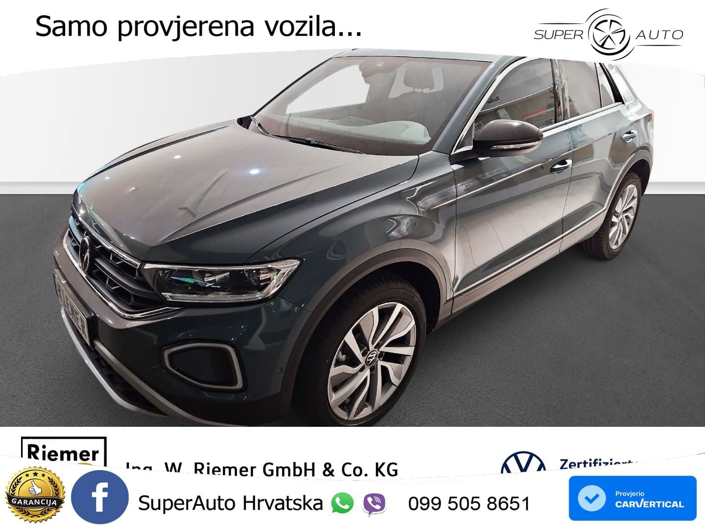 Volkswagen T-Roc I 2.0 TDI (150 KS) DSG LED+GR SJED+ACC