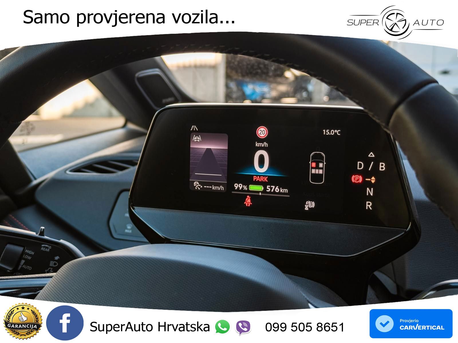 Volkswagen ID.3 GTX 84 kWh (286 KS) LED+GR SJED+ACC