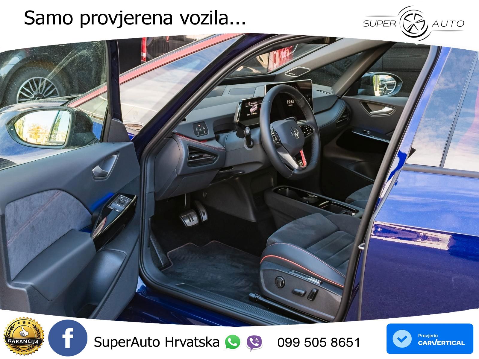 Volkswagen ID.3 GTX 84 kWh (286 KS) LED+GR SJED+ACC