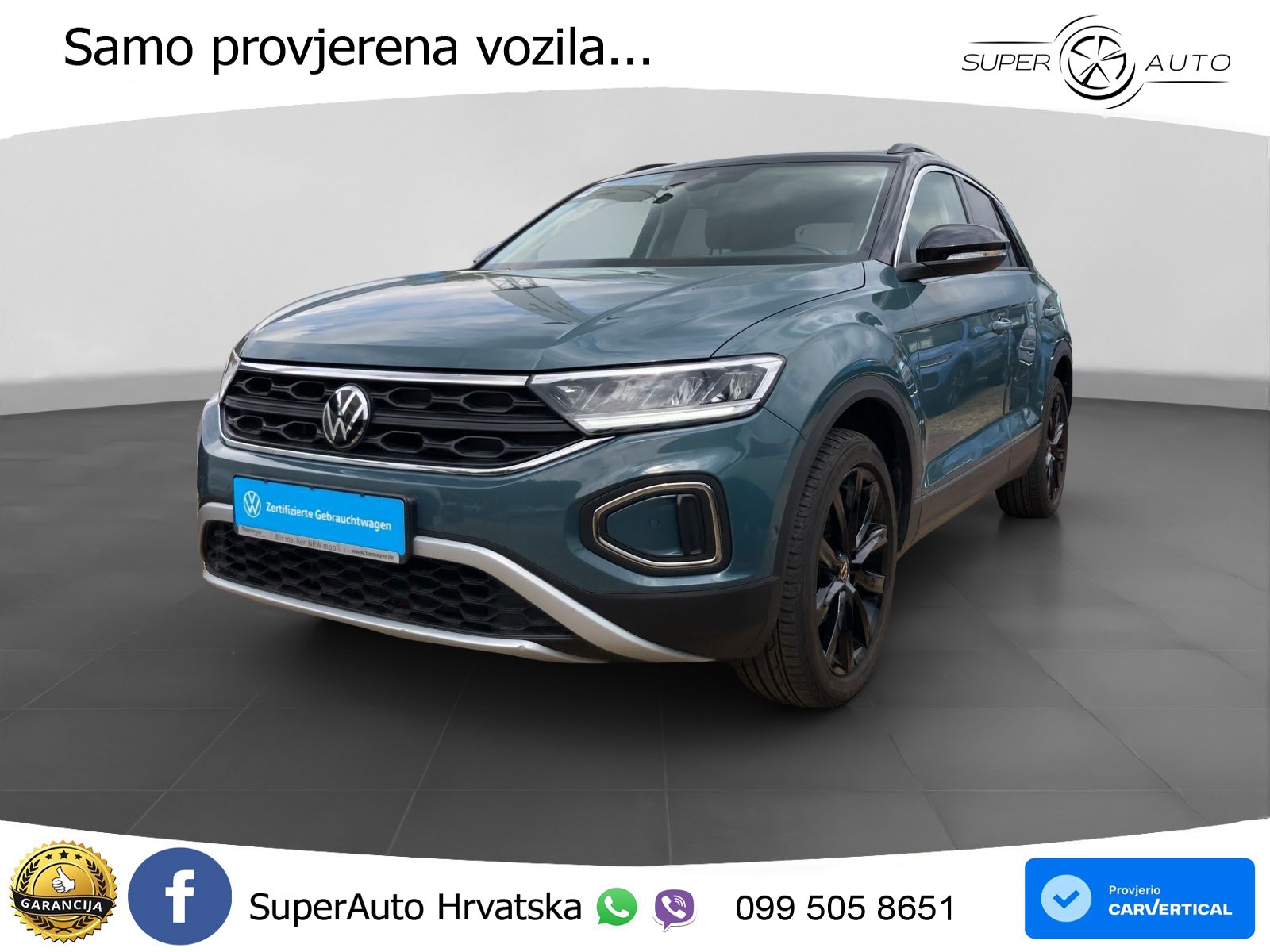 Volkswagen T-Roc I 1.5 TSI (150 KS) DSG LED+GR SJED+ACC