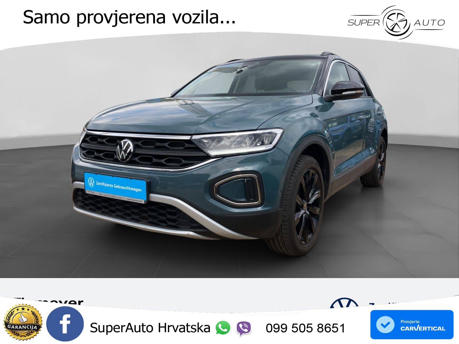 Volkswagen T-Roc I 1.5 TSI (150 KS) DSG LED+GR SJED+ACC