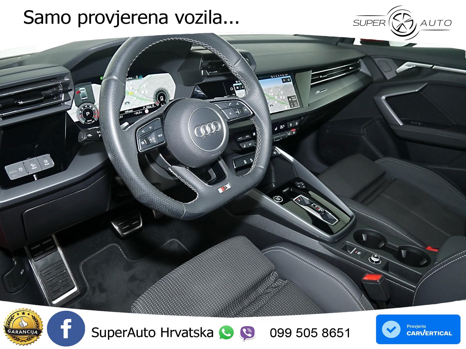 Audi A3 Limuzina 35 TFSI (150 KS) S tronic S line LED+GR SJED+ACC