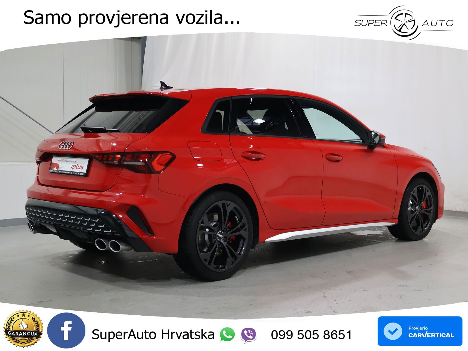 Audi S3 2.0 TFSI (333 KS) quattro S tronic LED+GR SJED+ACC