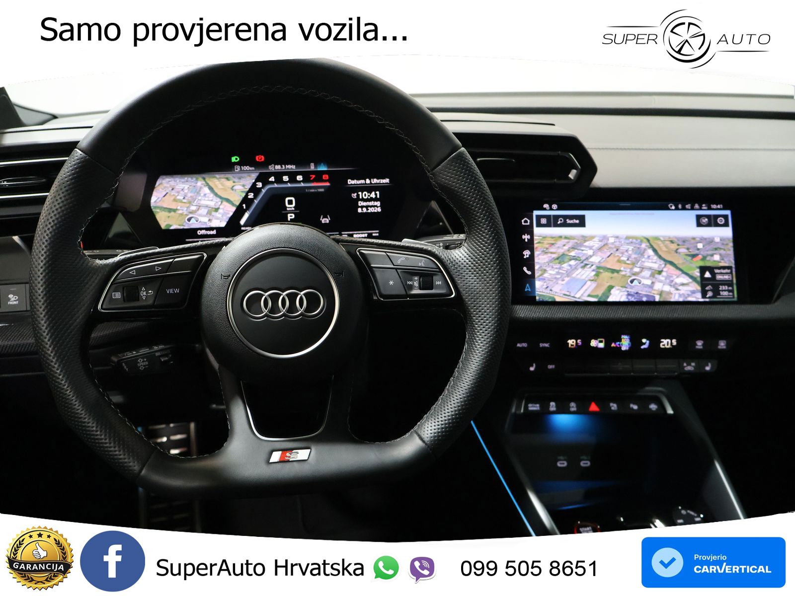 Audi S3 2.0 TFSI (333 KS) quattro S tronic LED+GR SJED+ACC