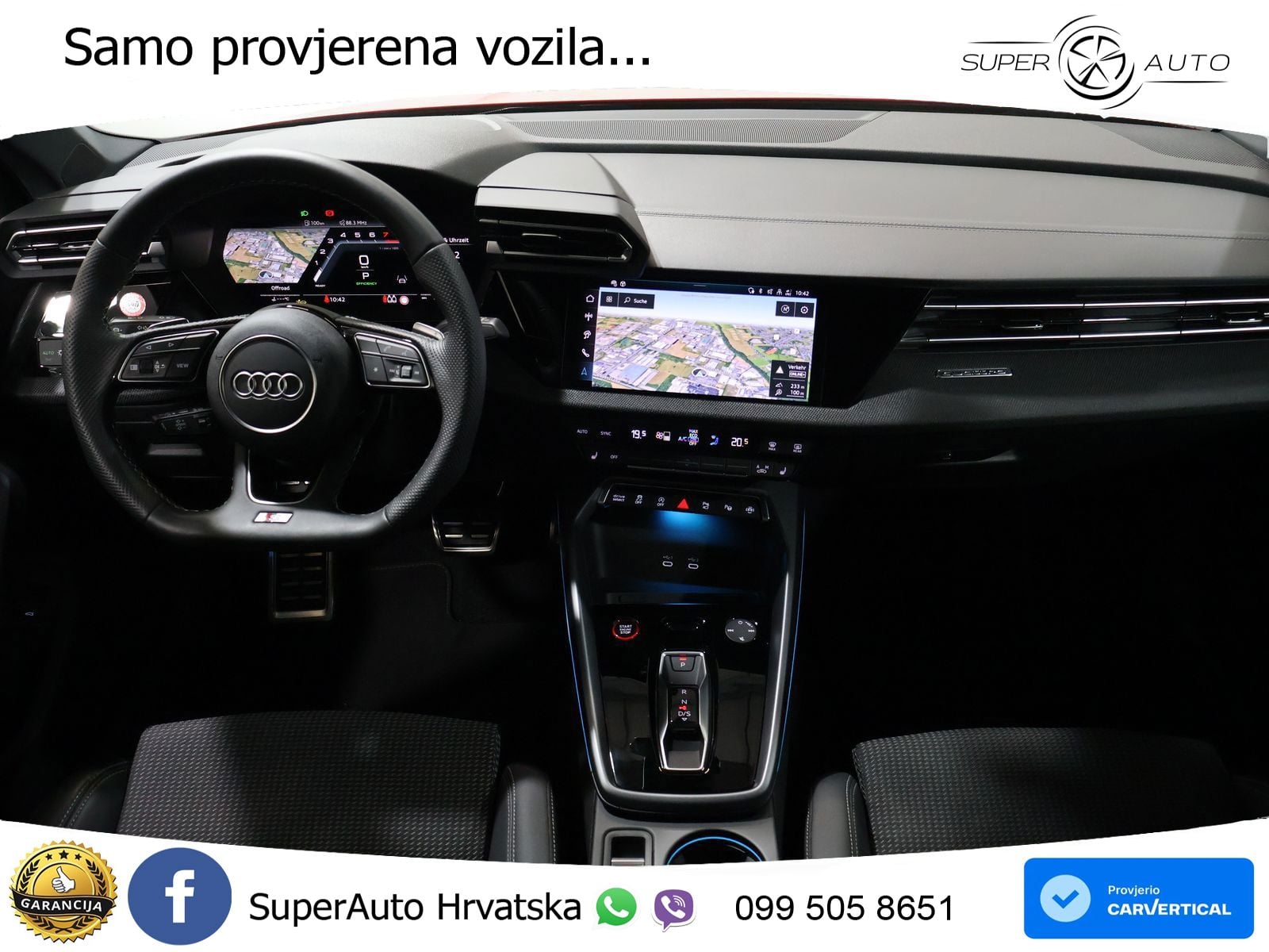 Audi S3 2.0 TFSI (333 KS) quattro S tronic LED+GR SJED+ACC