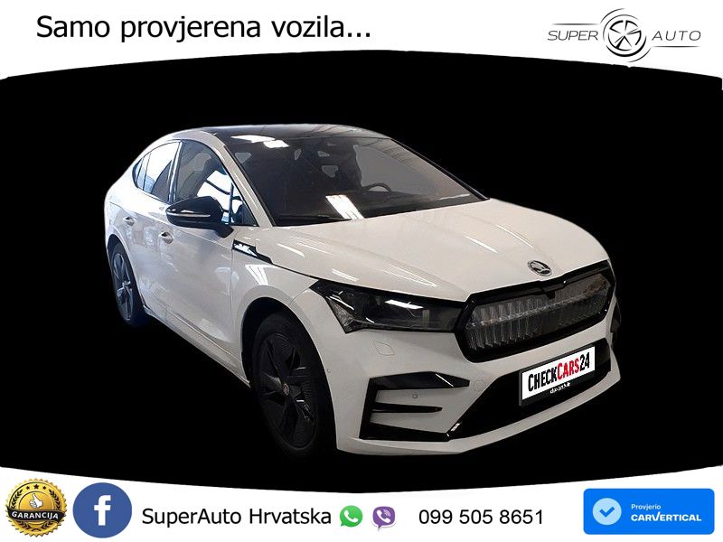 Škoda Enyaq iV RS 82 kWh (340 KS) AWD Suite LED+ACC