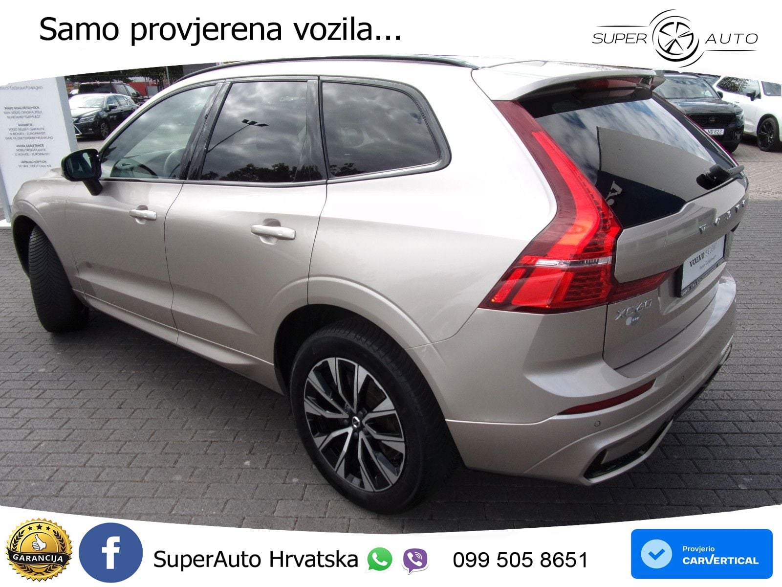 Volvo XC60 B4 Diesel FWD Geartronic LED+GR SJED+ACC