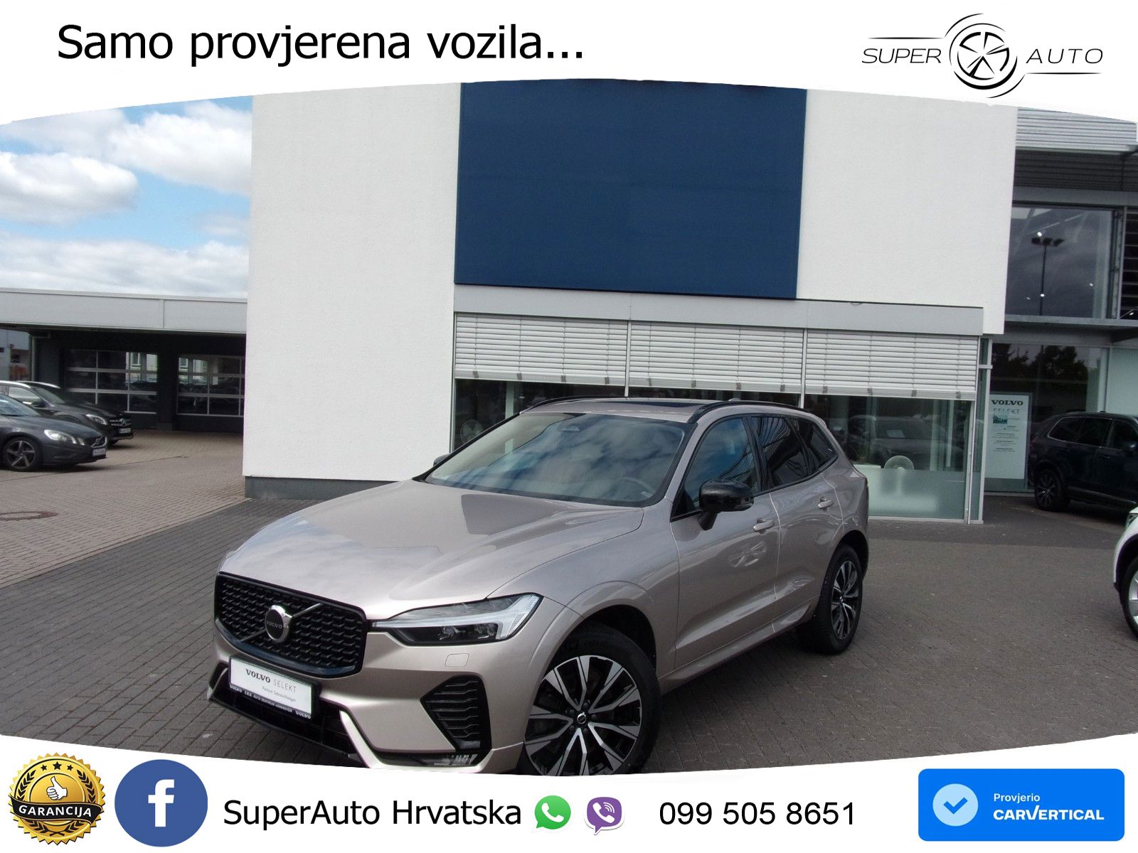 Volvo XC60 B4 Diesel FWD Geartronic LED+GR SJED+ACC