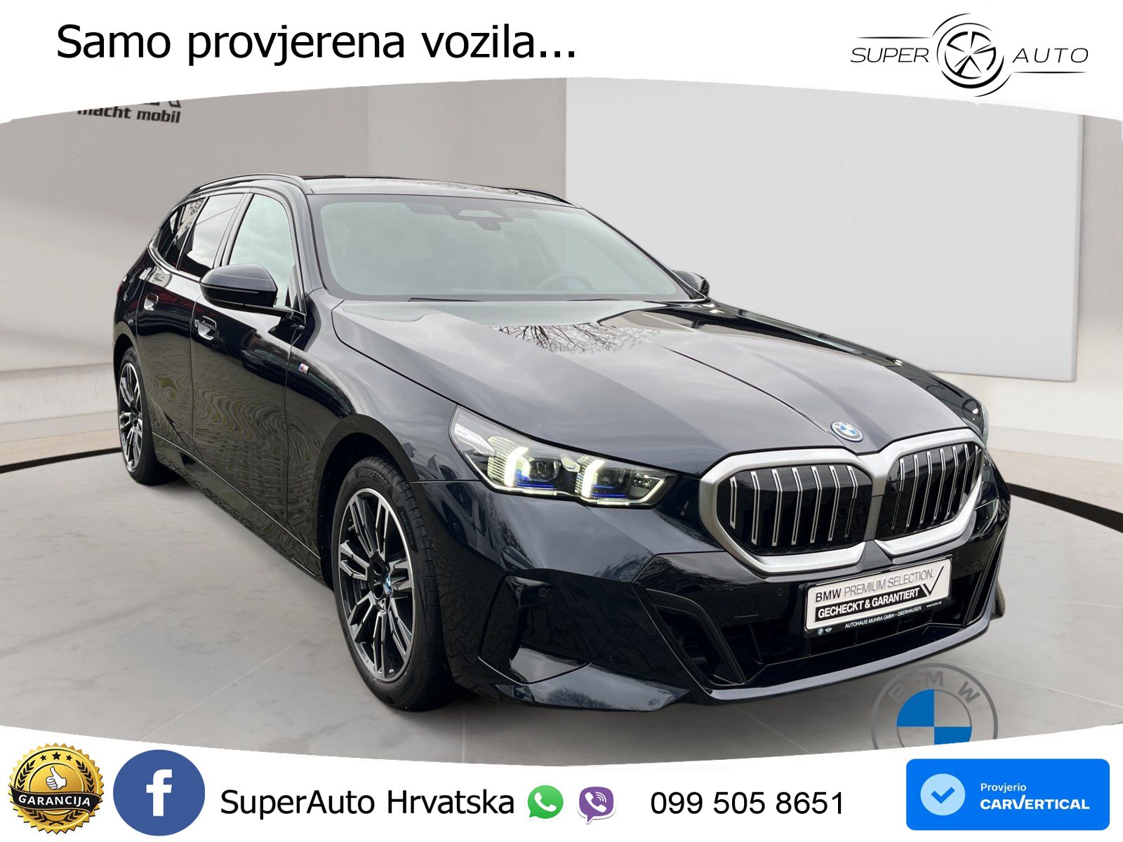 BMW 550e Touring (489 KS) xDrive Steptronic M Sport ACC+HEAD+4xGR SJED+360+PANO