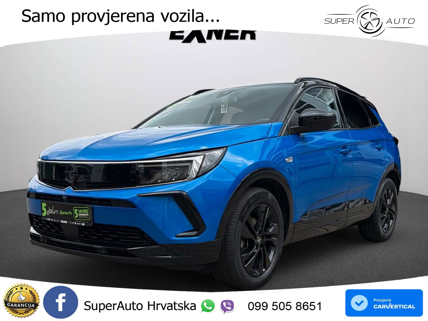 Opel Grandland 1.2i Turbo (130 KS) GS