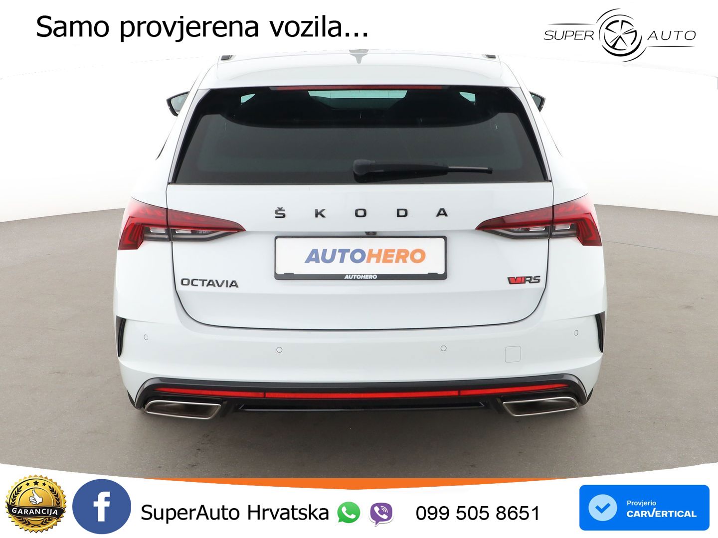 Škoda Octavia Combi RS 2.0 TSI (245 KS) DSG