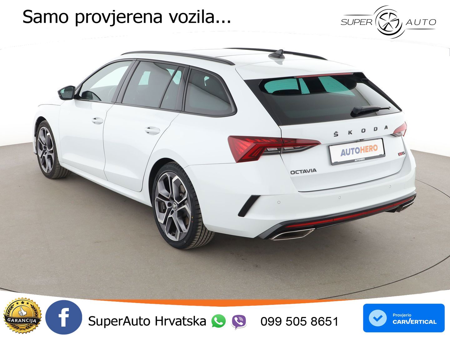 Škoda Octavia Combi RS 2.0 TSI (245 KS) DSG