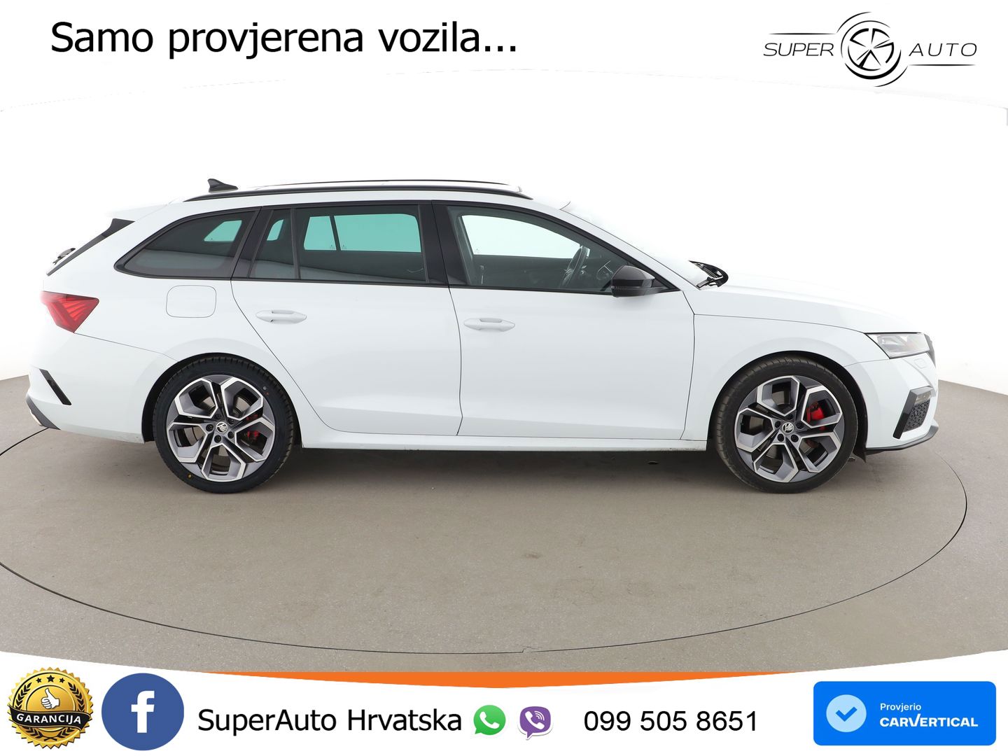 Škoda Octavia Combi RS 2.0 TSI (245 KS) DSG