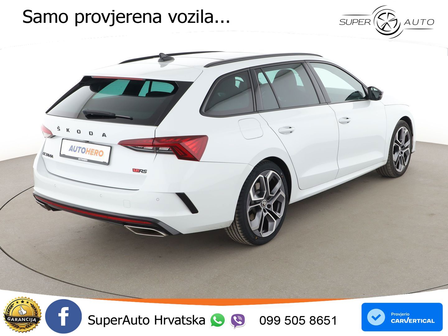 Škoda Octavia Combi RS 2.0 TSI (245 KS) DSG