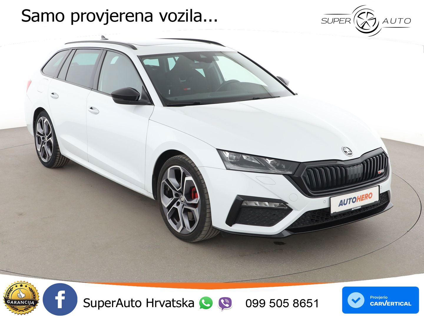 Škoda Octavia Combi RS 2.0 TSI (245 KS) DSG