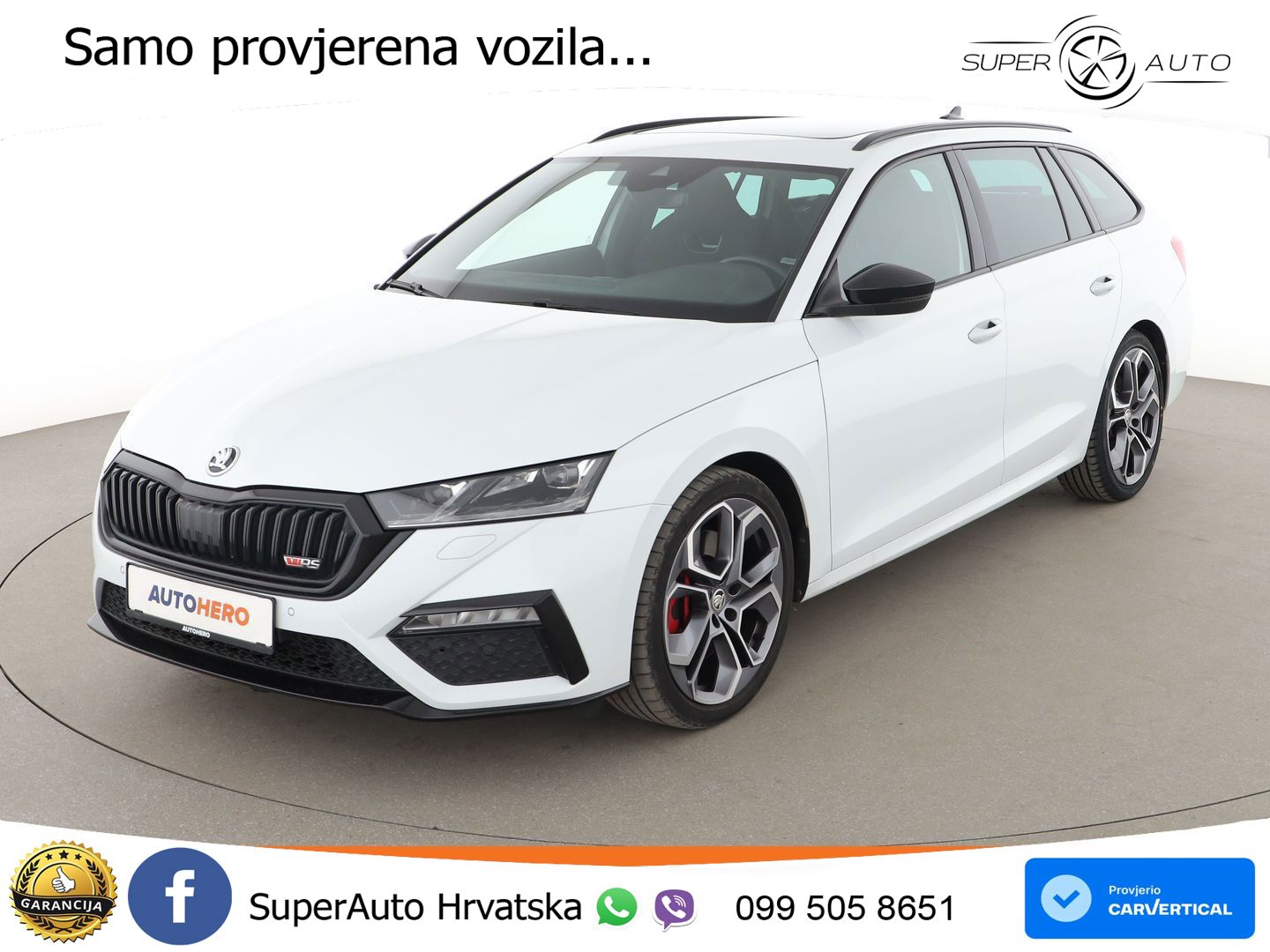 Škoda Octavia Combi RS 2.0 TSI (245 KS) DSG