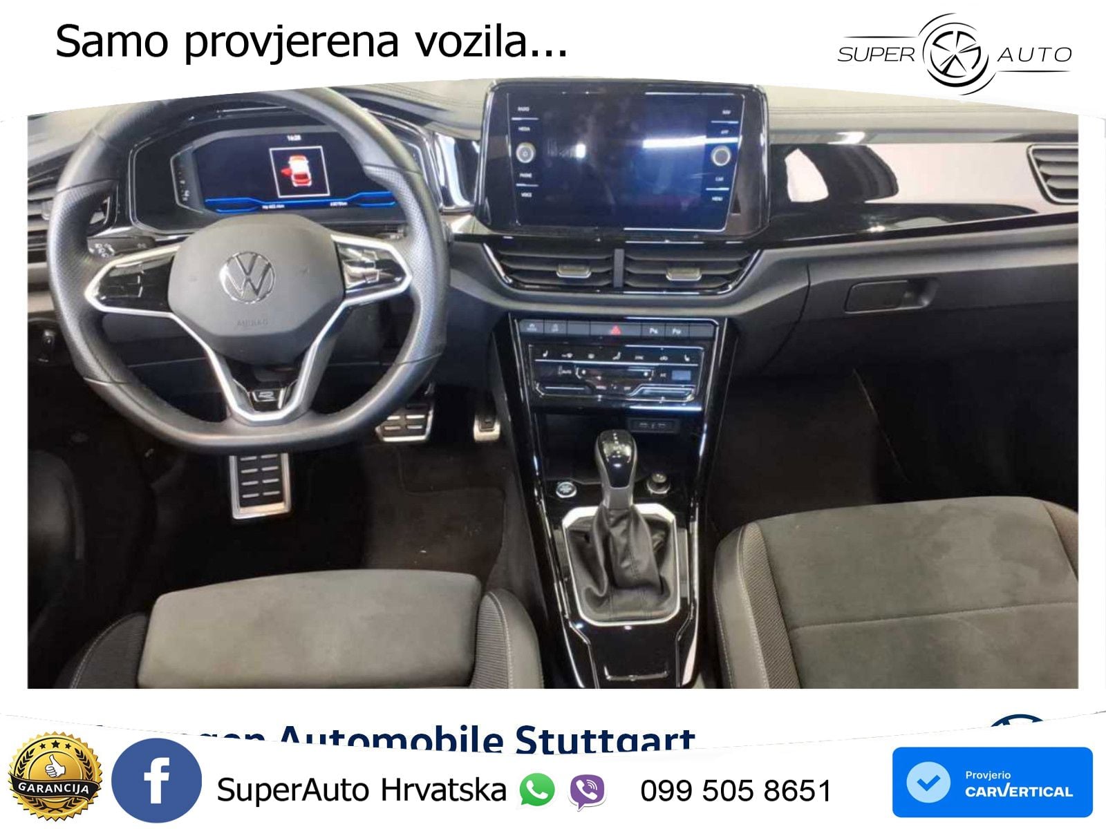 Volkswagen T-Roc 1.5 TSI (150 KS) DSG R-Line LED+GR SJED+ACC