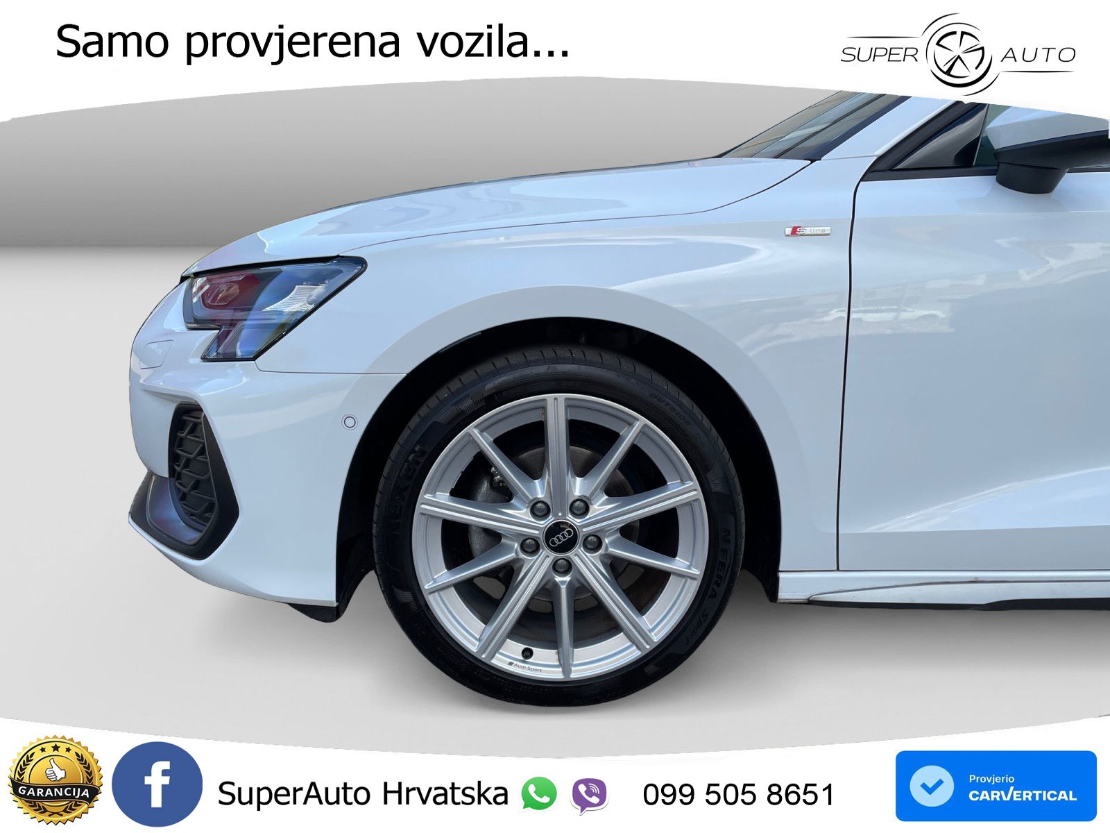 Audi A3 35 TFSI (150 KS) S tronic S line LED+GR SJED+ACC