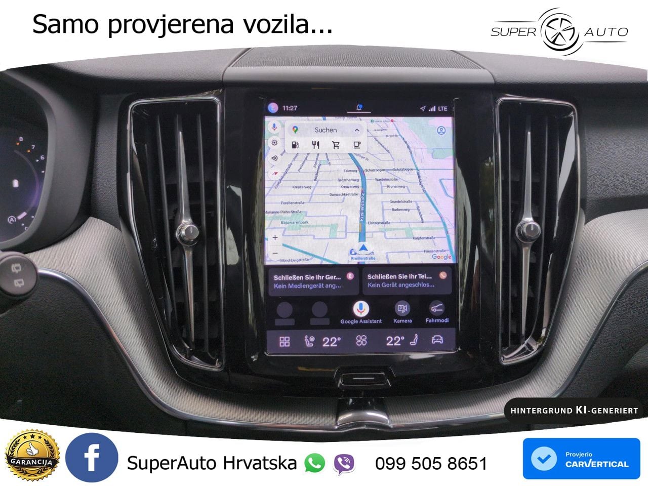 Volvo XC60 B4 Benzin FWD Geartronic LED+GR SJED+ACC