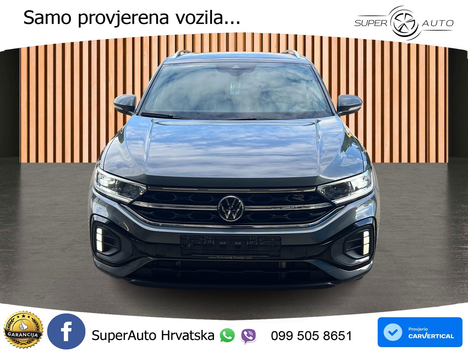 Volkswagen T-Roc 1.5 TSI (150 KS) R-Line LED+GR SJED+ACC