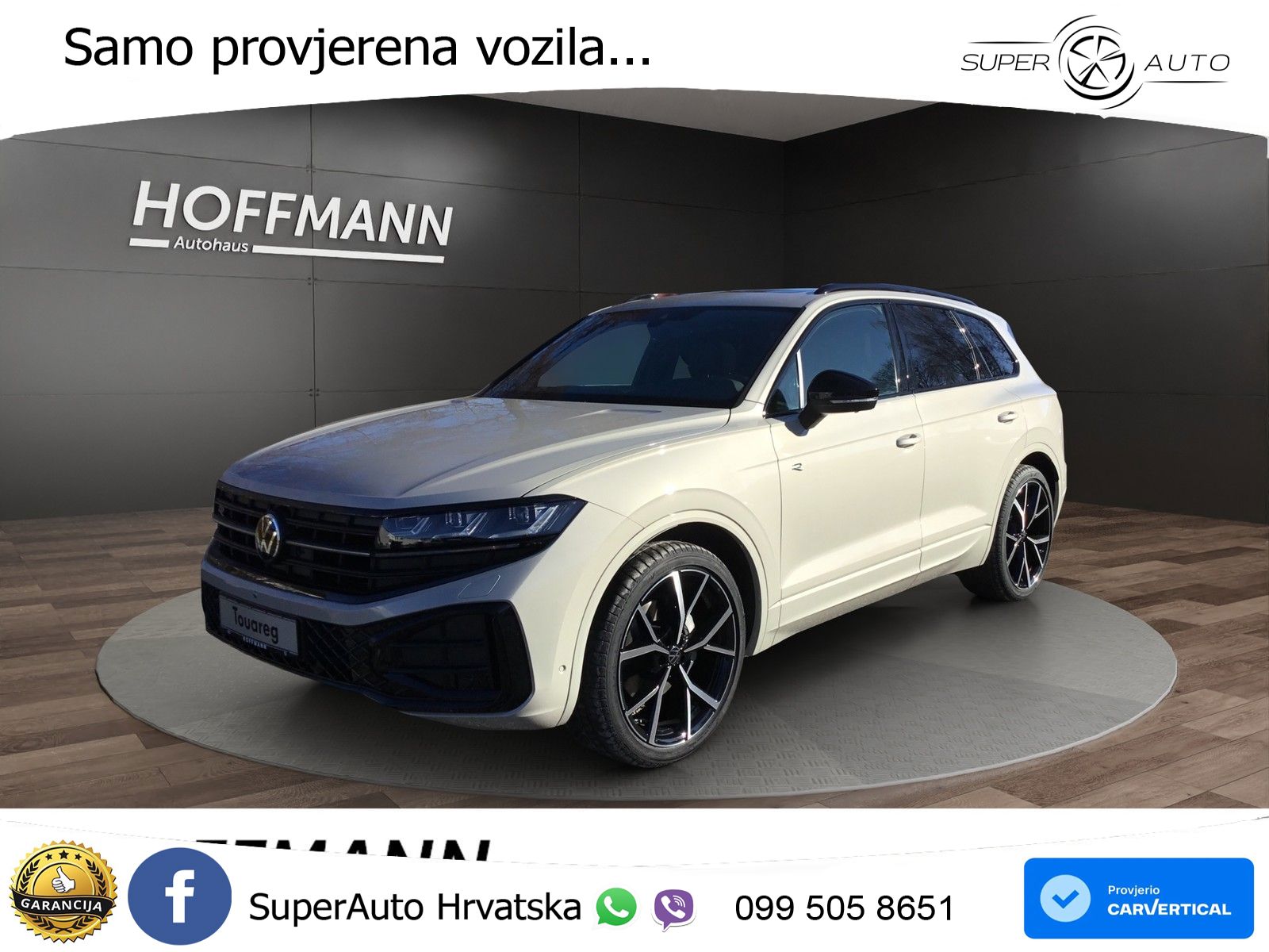 Volkswagen Touareg 3.0 V6 TDI (286 KS) 4MOTION Tiptronic ZRAČNI+ACC+GR SJED+KAM+PANO