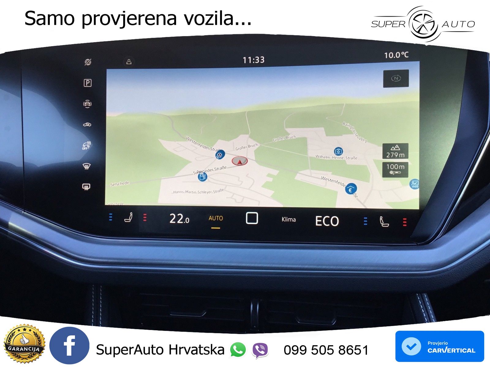 Volkswagen Touareg 3.0 V6 TDI (286 KS) 4MOTION Tiptronic ZRAČNI+ACC+GR SJED+KAM+PANO