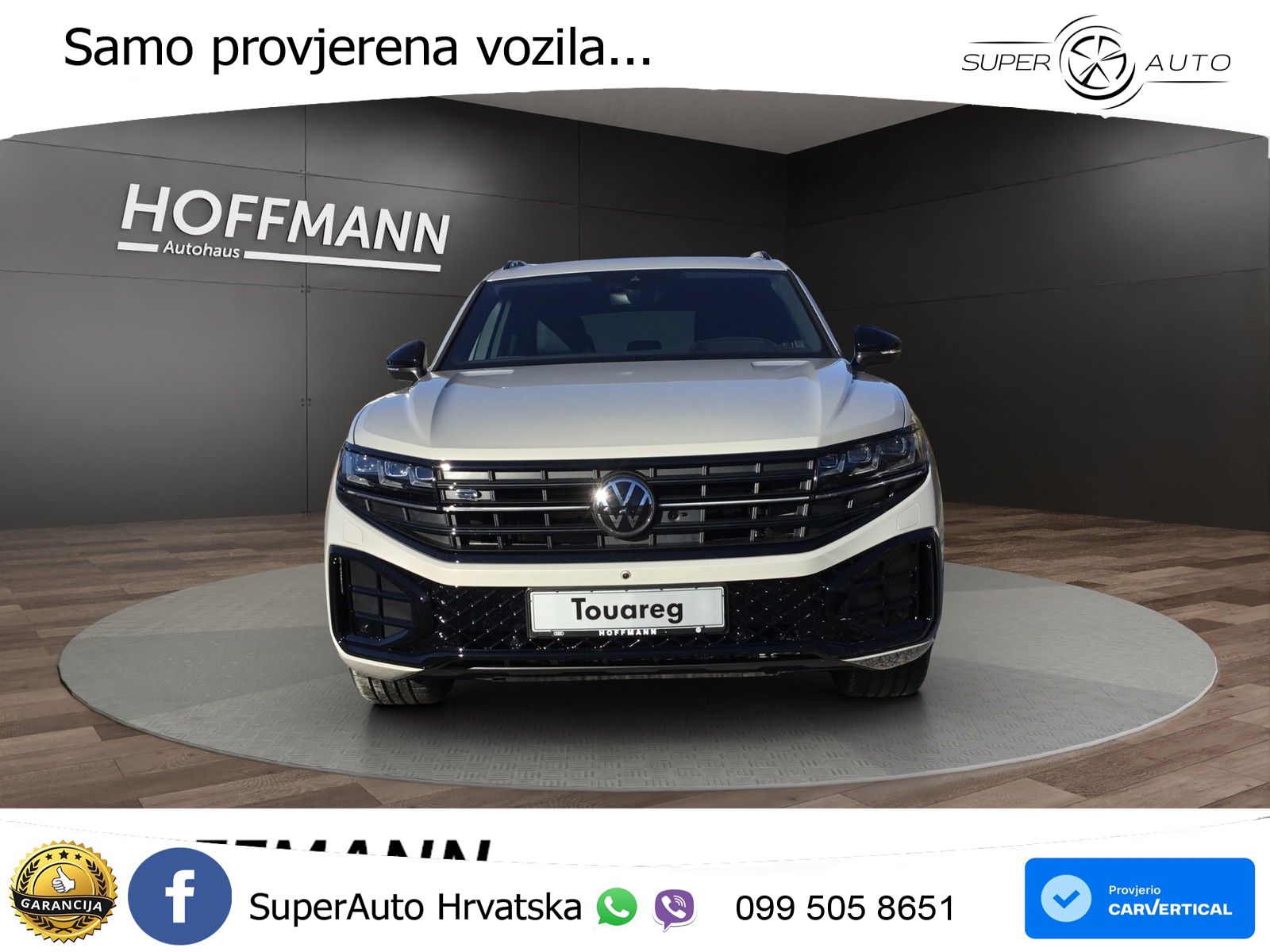 Volkswagen Touareg 3.0 V6 TDI (286 KS) 4MOTION Tiptronic ZRAČNI+ACC+GR SJED+KAM+PANO