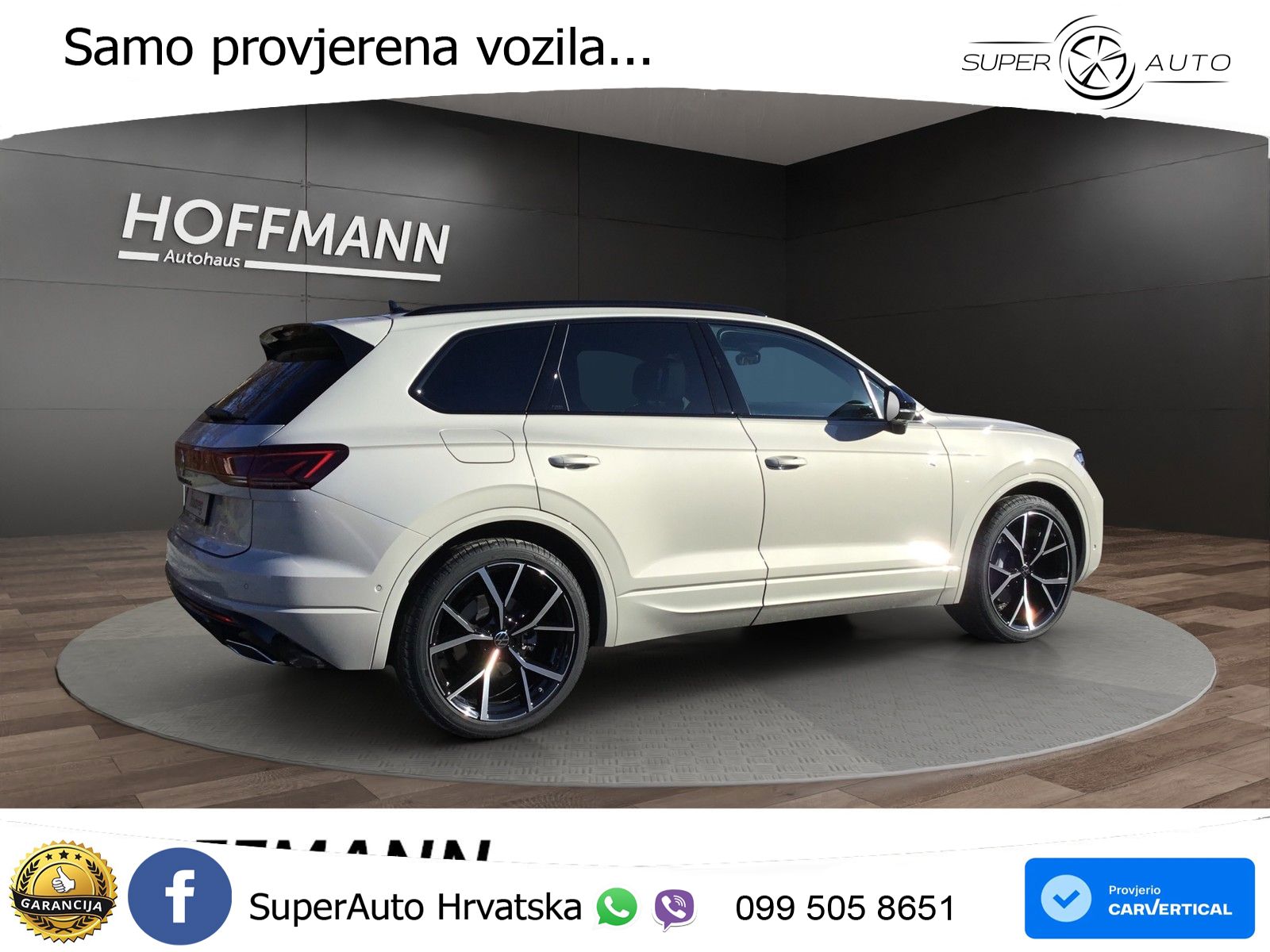 Volkswagen Touareg 3.0 V6 TDI (286 KS) 4MOTION Tiptronic ZRAČNI+ACC+GR SJED+KAM+PANO
