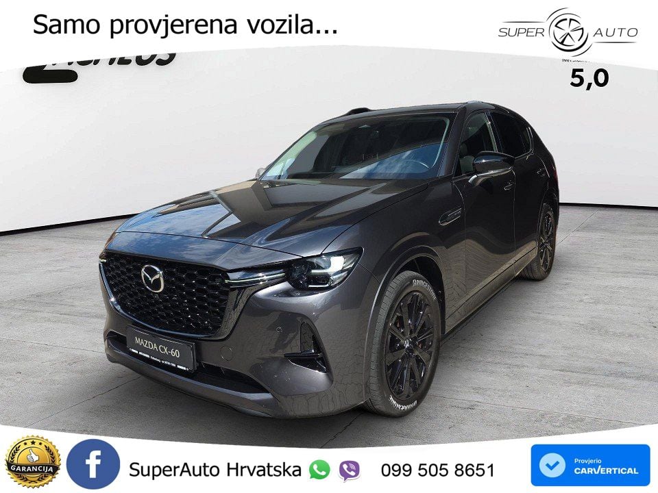 Mazda CX-60 3.3 e-Skyactiv D (254 KS) AWD Automatic MATRIX+GR SJED+KAM