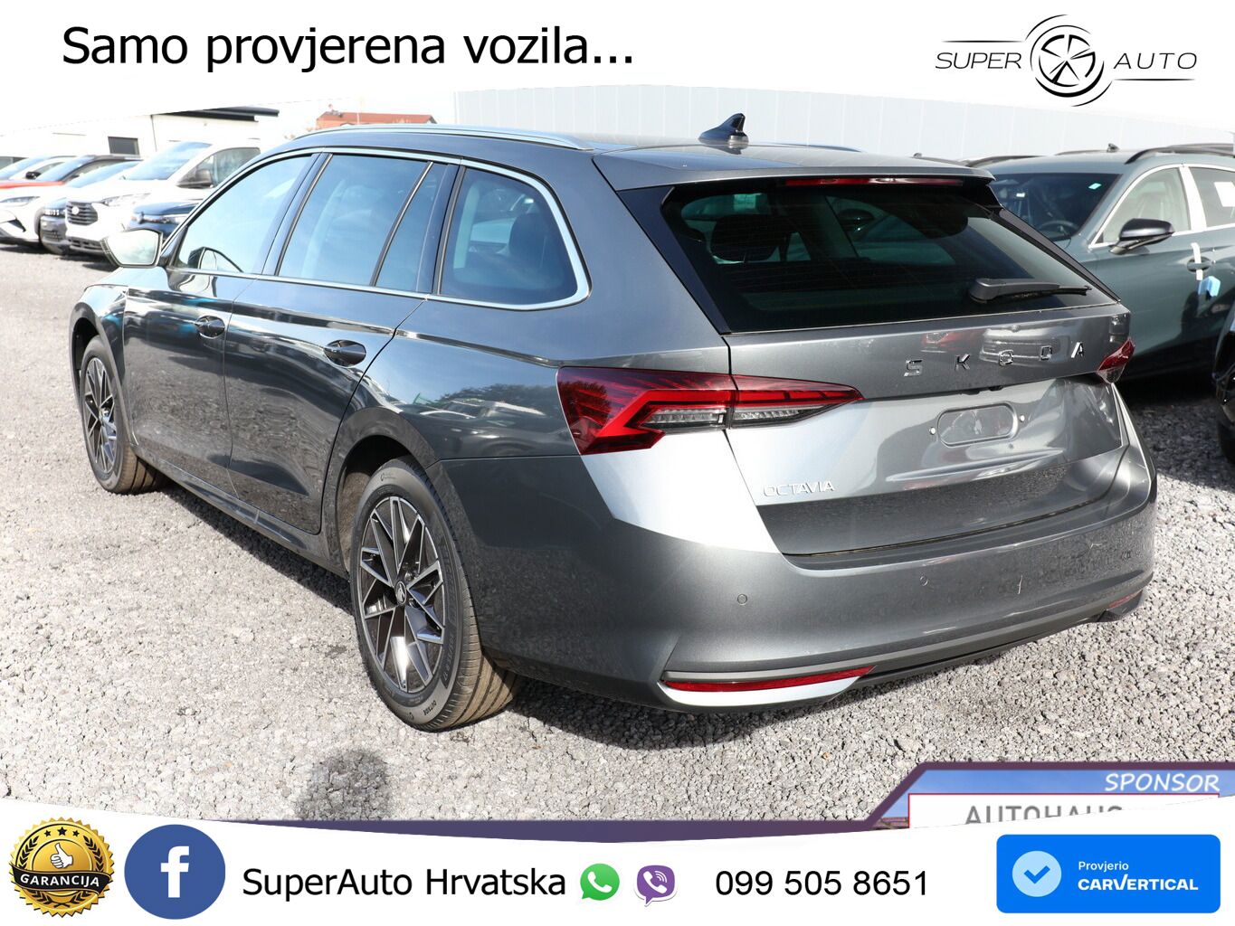 Škoda Octavia Combi 2.0 TDI (150 KS) DSG LED+GR SJED+ACC