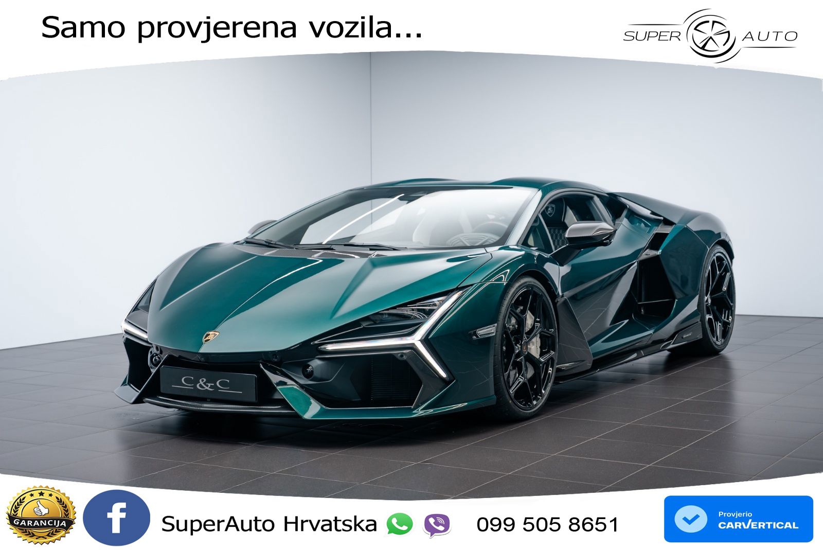 Lamborghini Revuelto 6.5 V12 (1015 KS) 4WD DCT