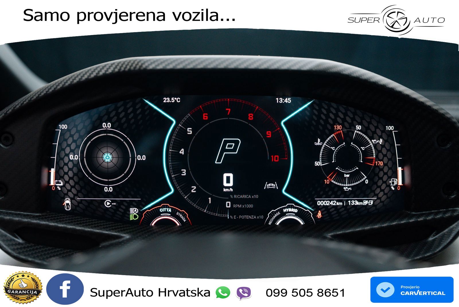 Lamborghini Revuelto 6.5 V12 (1015 KS) 4WD DCT