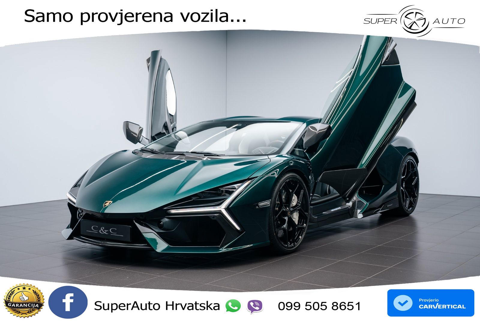 Lamborghini Revuelto 6.5 V12 (1015 KS) 4WD DCT