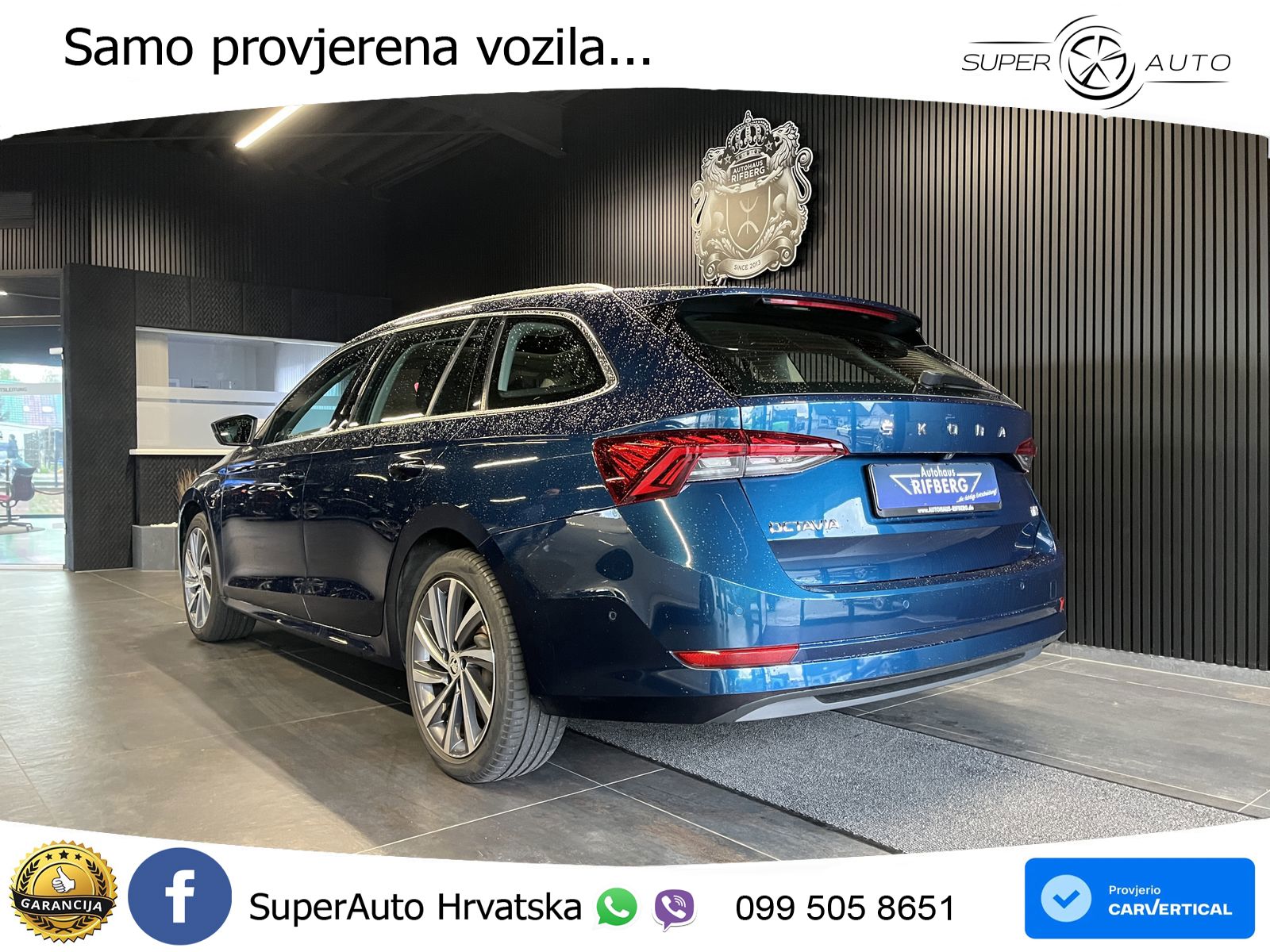 Škoda Octavia Combi iV 1.4 TSI (204 KS) DSG LED+GR SJED+ACC