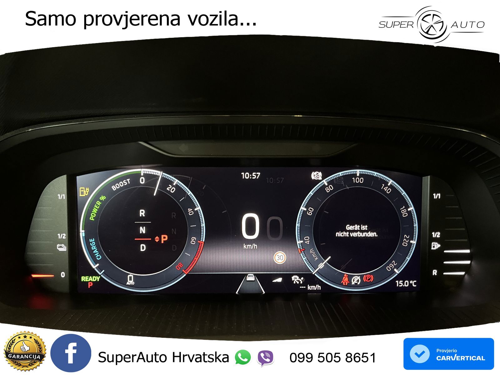 Škoda Octavia Combi iV 1.4 TSI (204 KS) DSG LED+GR SJED+ACC