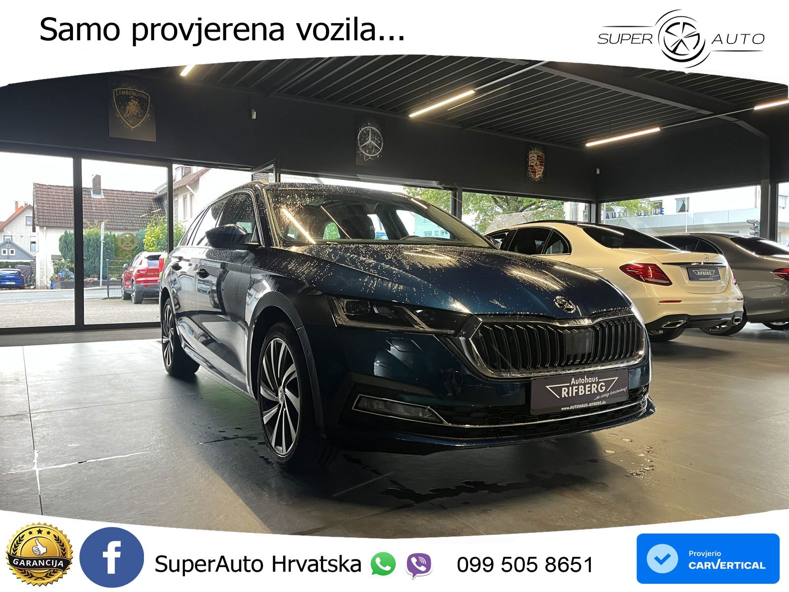 Škoda Octavia Combi iV 1.4 TSI (204 KS) DSG LED+GR SJED+ACC