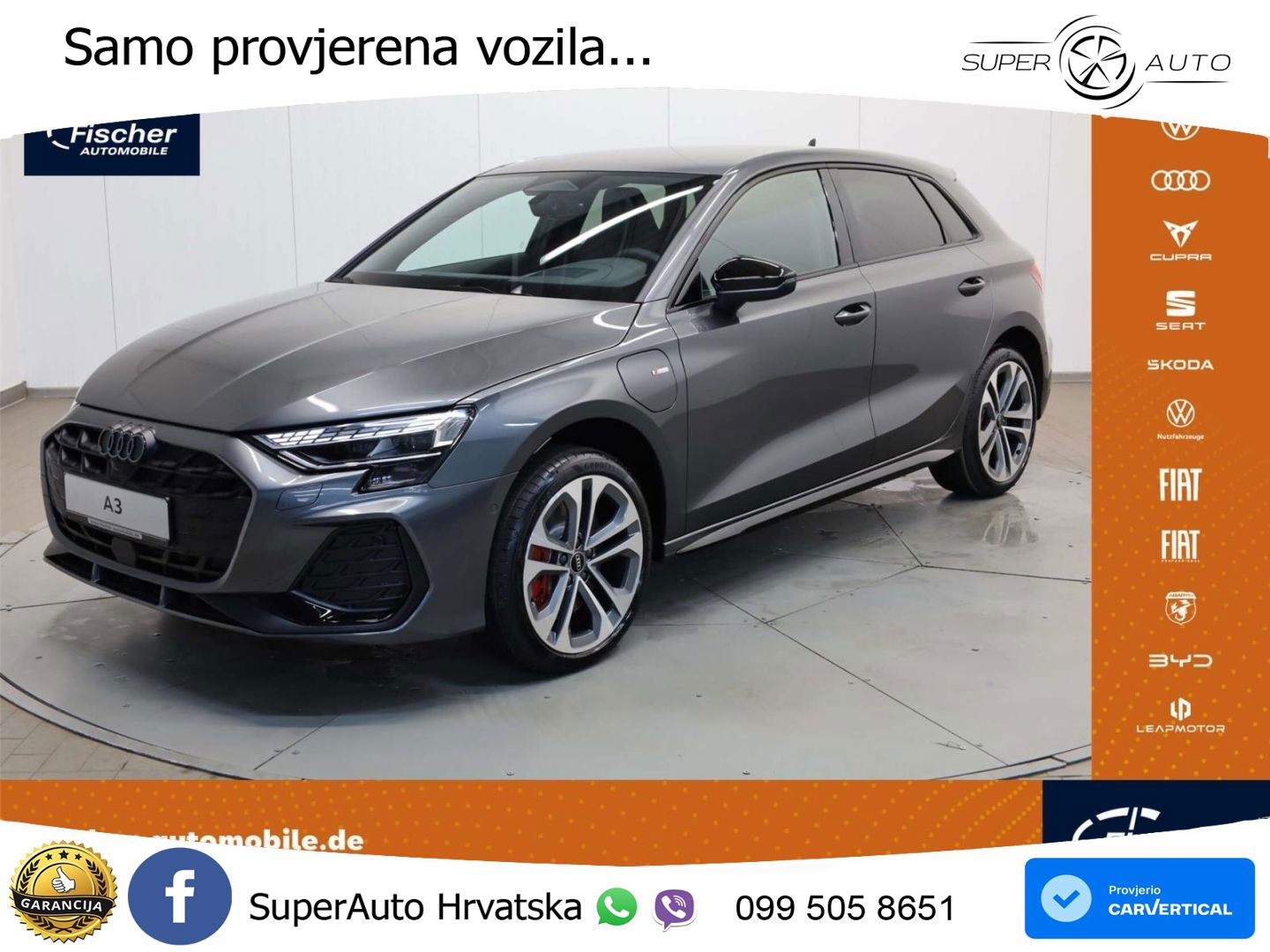 Audi A3 45 TFSIe (272 KS) S tronic S line LED+GR SJED+ACC