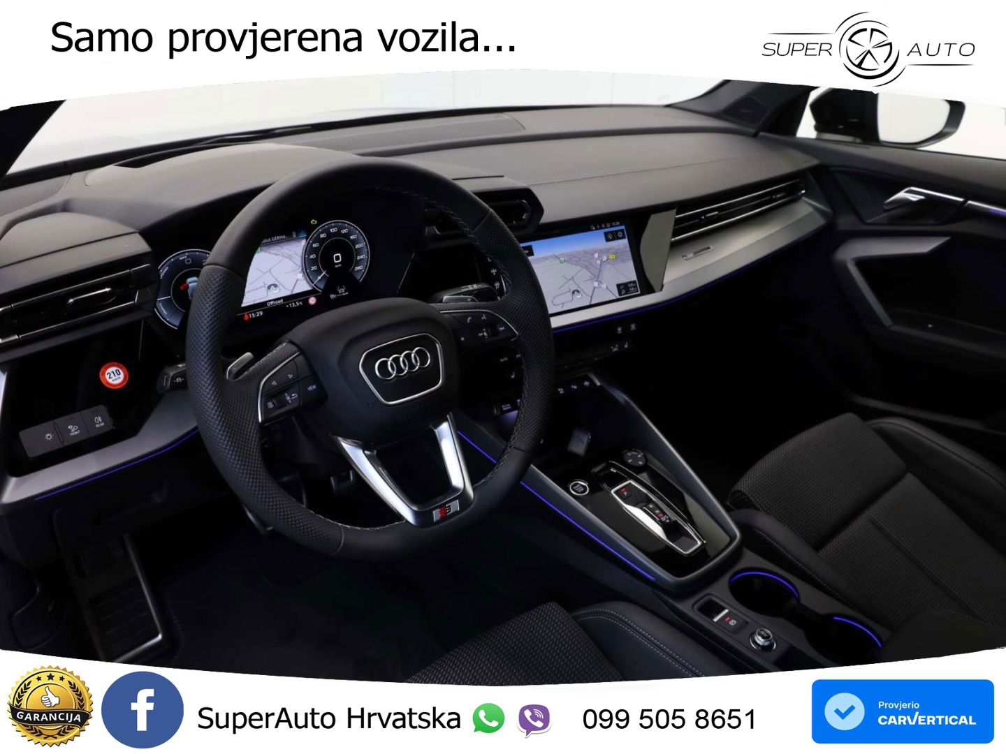Audi A3 45 TFSIe (272 KS) S tronic S line LED+GR SJED+ACC